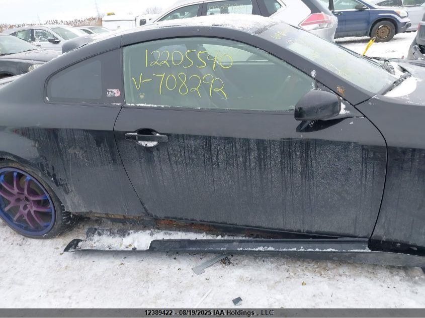 2006 Infiniti G35 VIN: JNKCV54E36M708292 Lot: 12389422