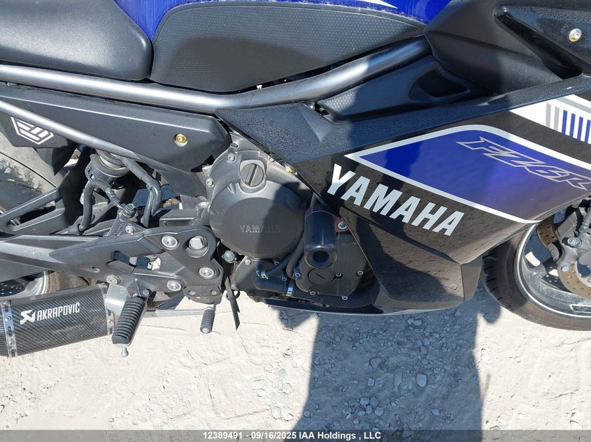2013 Yamaha Fz6 R VIN: JYARJ18N9DA001685 Lot: 12389491