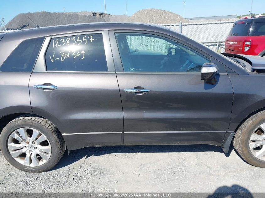 2010 Acura Rdx Technology VIN: 5J8TB1H59AA801309 Lot: 12389557