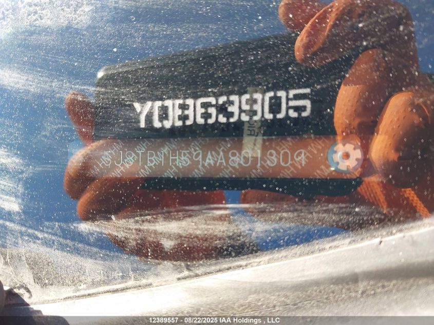 2010 Acura Rdx Technology VIN: 5J8TB1H59AA801309 Lot: 12389557