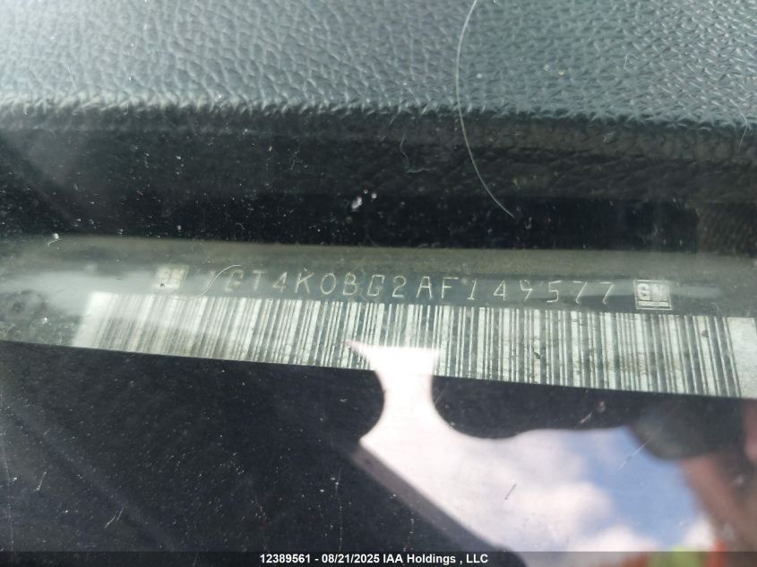 2010 GMC Sierra K2500 Sle VIN: 1GT4K0BG2AF149577 Lot: 12389561