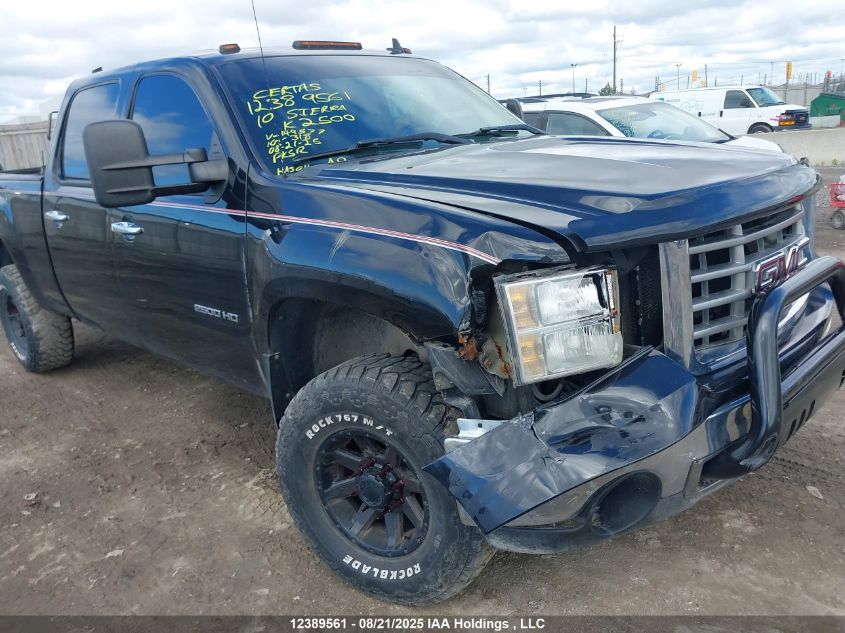 2010 GMC Sierra K2500 Sle VIN: 1GT4K0BG2AF149577 Lot: 12389561