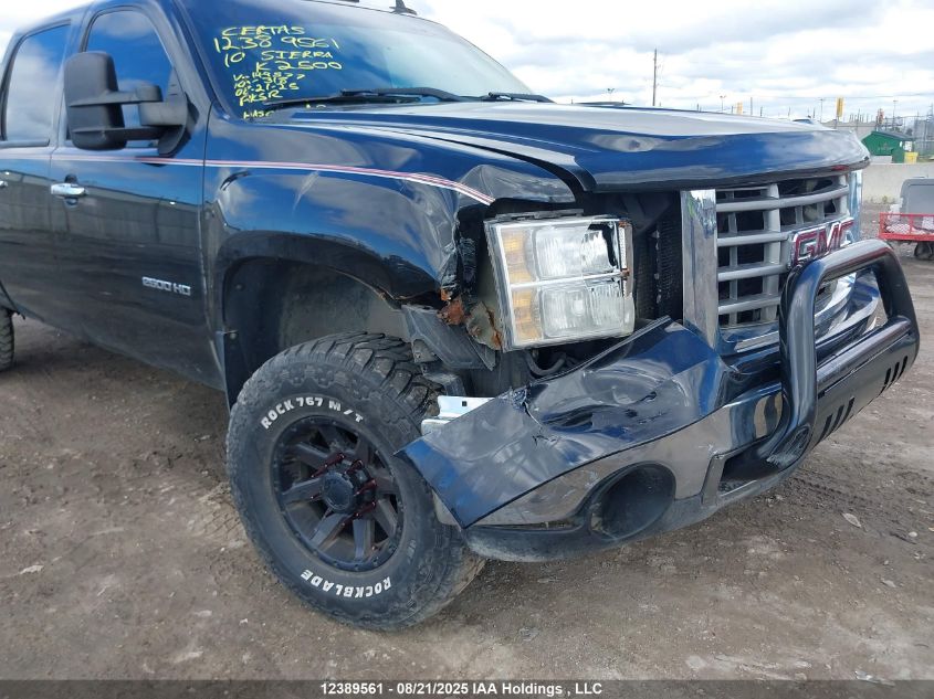 2010 GMC Sierra K2500 Sle VIN: 1GT4K0BG2AF149577 Lot: 12389561