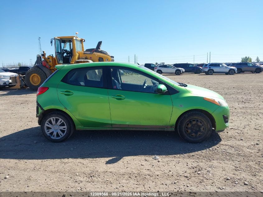 2011 Mazda Mazda2 Gs/Gx VIN: JM1DE1HY9B0124788 Lot: 12389568