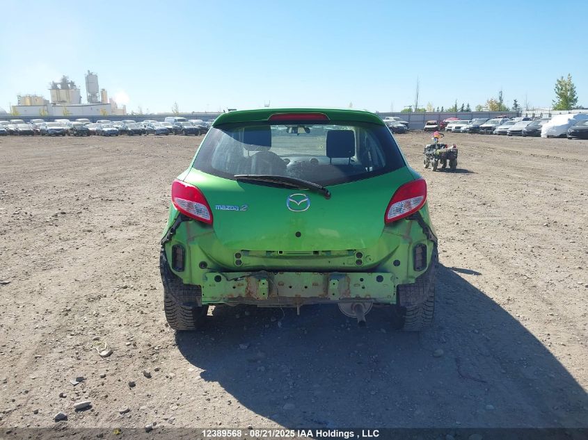 2011 Mazda Mazda2 Gs/Gx VIN: JM1DE1HY9B0124788 Lot: 12389568