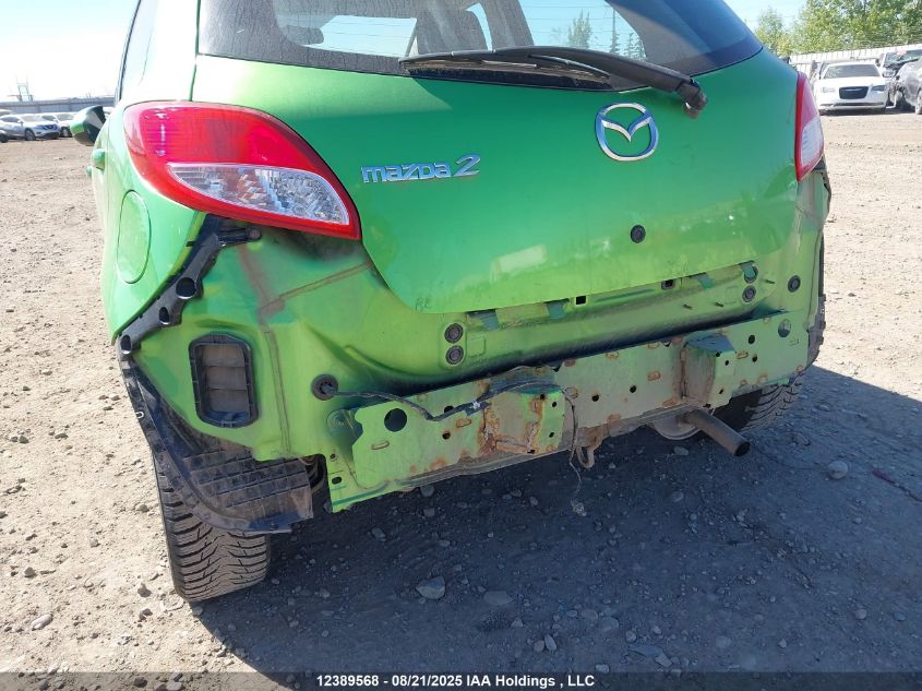 2011 Mazda Mazda2 Gs/Gx VIN: JM1DE1HY9B0124788 Lot: 12389568