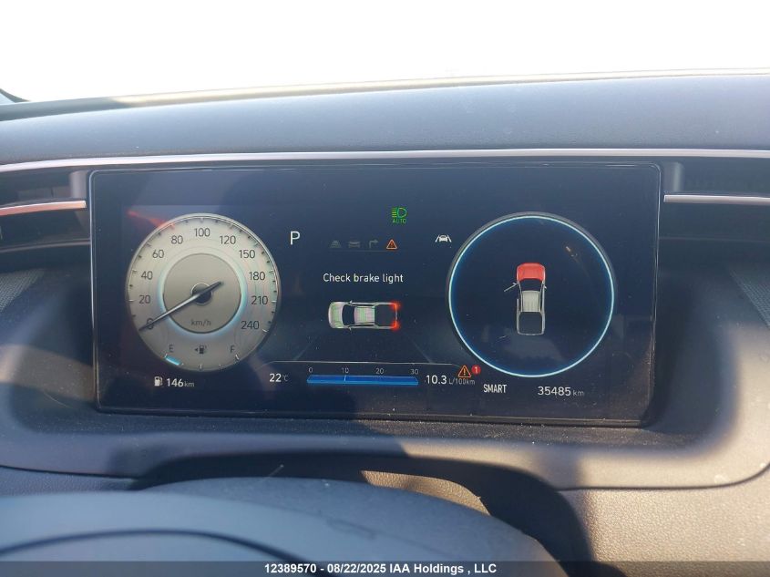 2023 Hyundai Santa Cruz Ultimate Awd With Colour Package VIN: 5NTJEDAFXPH056042 Lot: 12389570