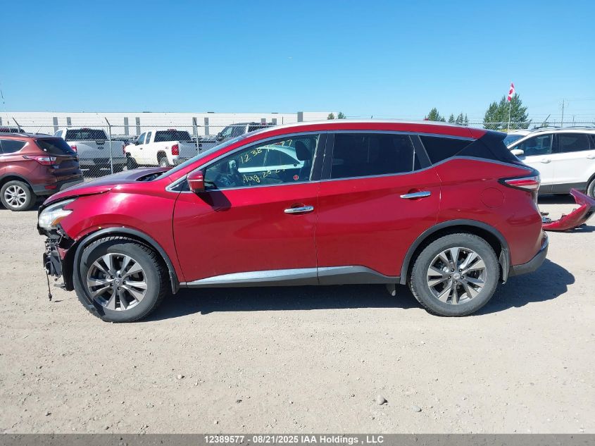 2015 Nissan Murano S/Sl/Sv/Platinum VIN: 5N1AZ2MH0FN239688 Lot: 12389577