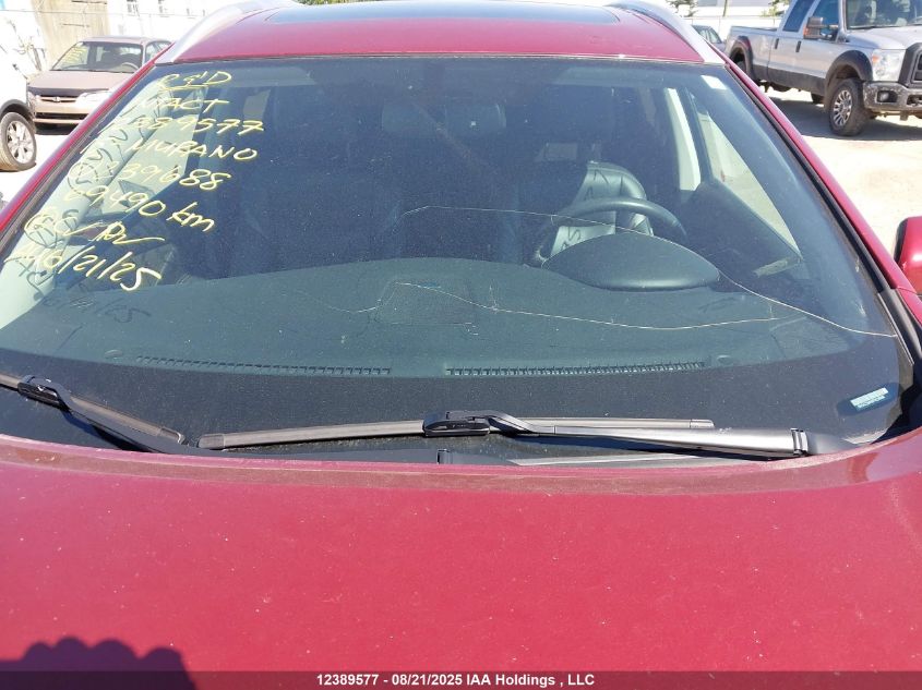 2015 Nissan Murano S/Sl/Sv/Platinum VIN: 5N1AZ2MH0FN239688 Lot: 12389577