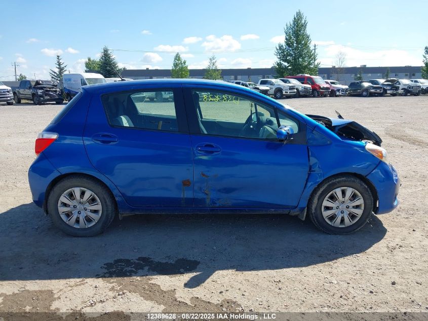 2012 Toyota Yaris VIN: JTDKTUD34CD532778 Lot: 12389628