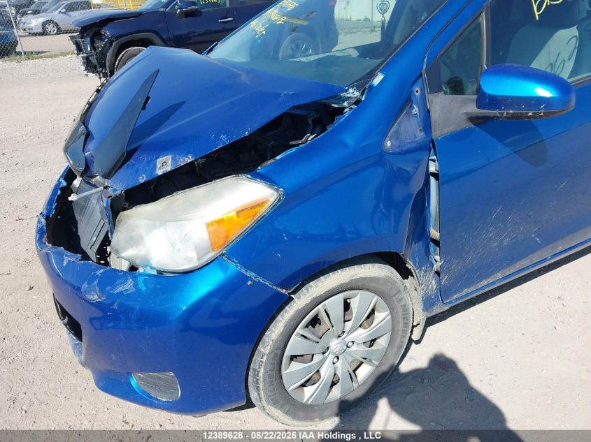 2012 Toyota Yaris VIN: JTDKTUD34CD532778 Lot: 12389628