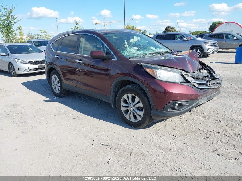 2HKRM4H93DH114833 2013 Honda Cr-V Touring auction photo 1