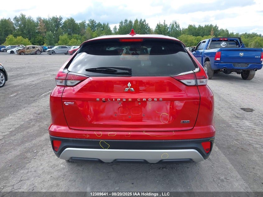 2022 Mitsubishi Eclipse Cross Gt/Se/Sel VIN: JA4ATVAA6NZ613785 Lot: 12389641