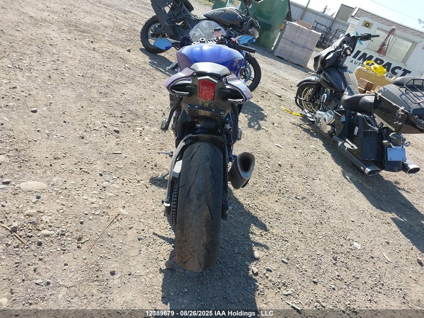 2025 Yamaha Yzf1000 VIN: JYARNA7N0SA000332 Lot: 12389679