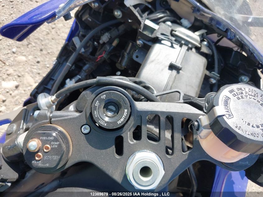 2025 Yamaha Yzf1000 VIN: JYARNA7N0SA000332 Lot: 12389679