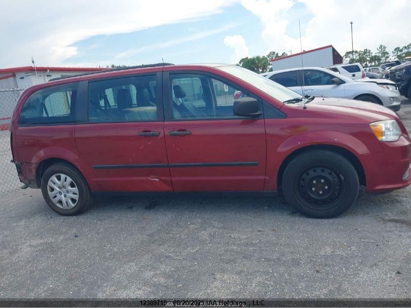 2014 Dodge Grand Caravan Se/Sxt VIN: 2C4RDGBG4ER457373 Lot: 12389719