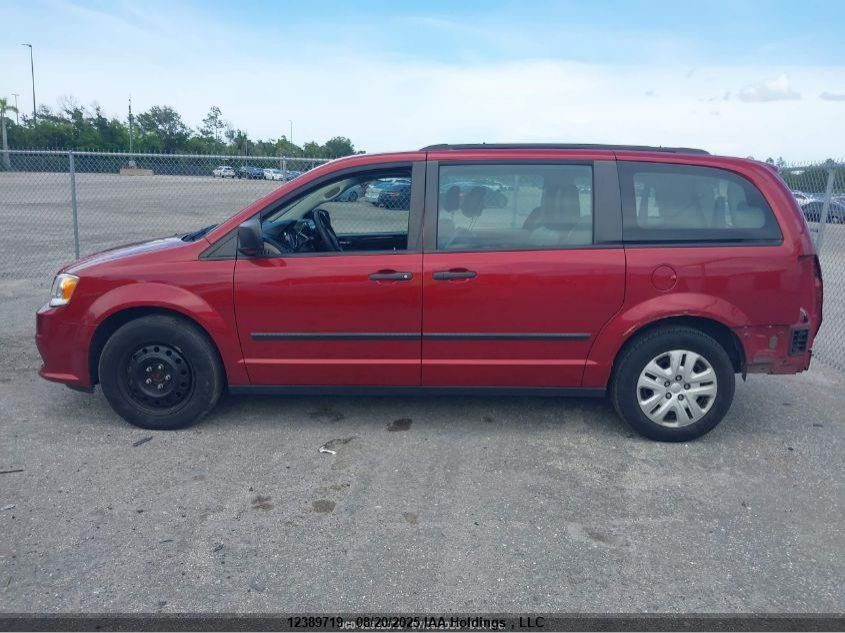 2014 Dodge Grand Caravan Se/Sxt VIN: 2C4RDGBG4ER457373 Lot: 12389719