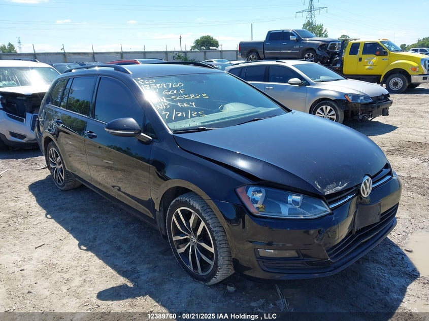 3VWC17AU1HM503823 2017 Volkswagen Golf Sportwagen 1.8 Tsi Comfortline/1.8 Tsi Trendline auction photo 1