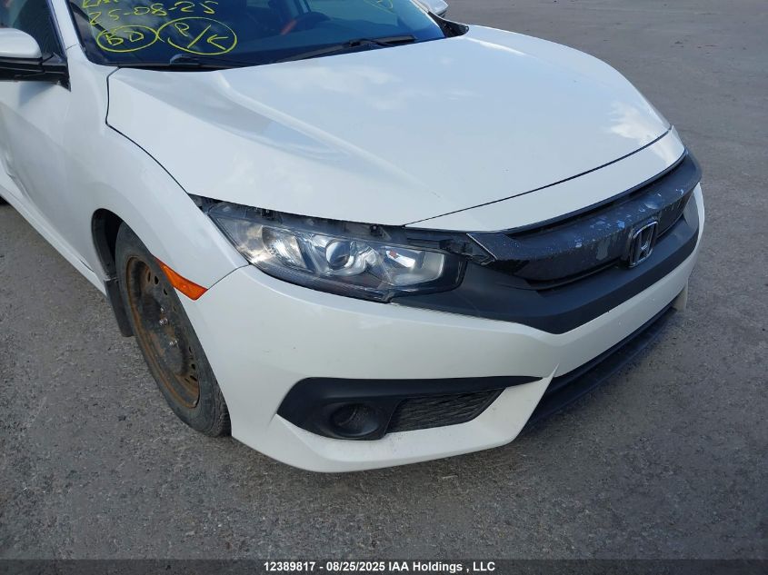 2019 Honda Civic VIN: 2HGFC2F76KH032081 Lot: 12389817