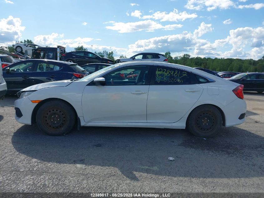 2019 Honda Civic VIN: 2HGFC2F76KH032081 Lot: 12389817