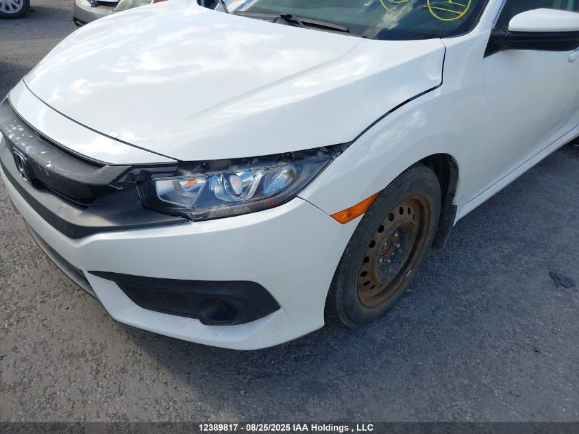 2019 Honda Civic VIN: 2HGFC2F76KH032081 Lot: 12389817