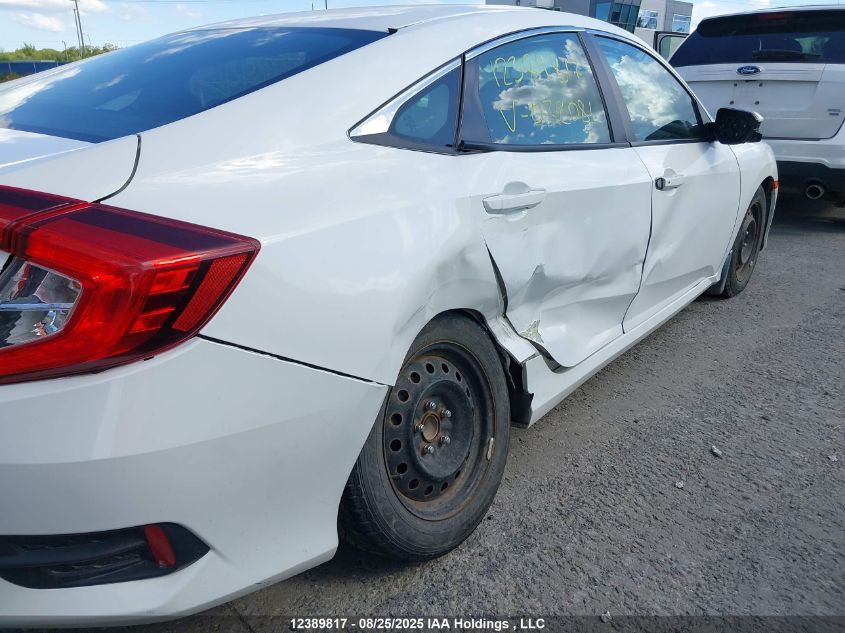 2019 Honda Civic VIN: 2HGFC2F76KH032081 Lot: 12389817