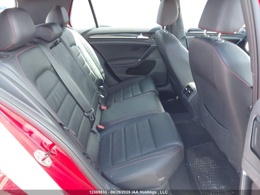 2015 Volkswagen Golf Gti VIN: 3VW4T7AU1FM005343 Lot: 12389833