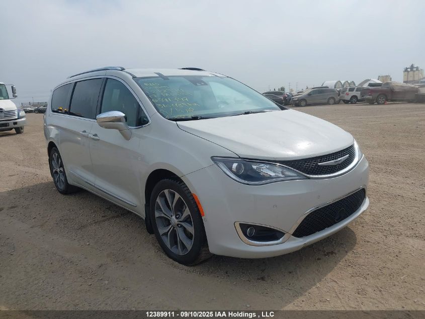 2017 Chrysler Pacifica Limited VIN: 2C4RC1GG8HR591347 Lot: 12389911