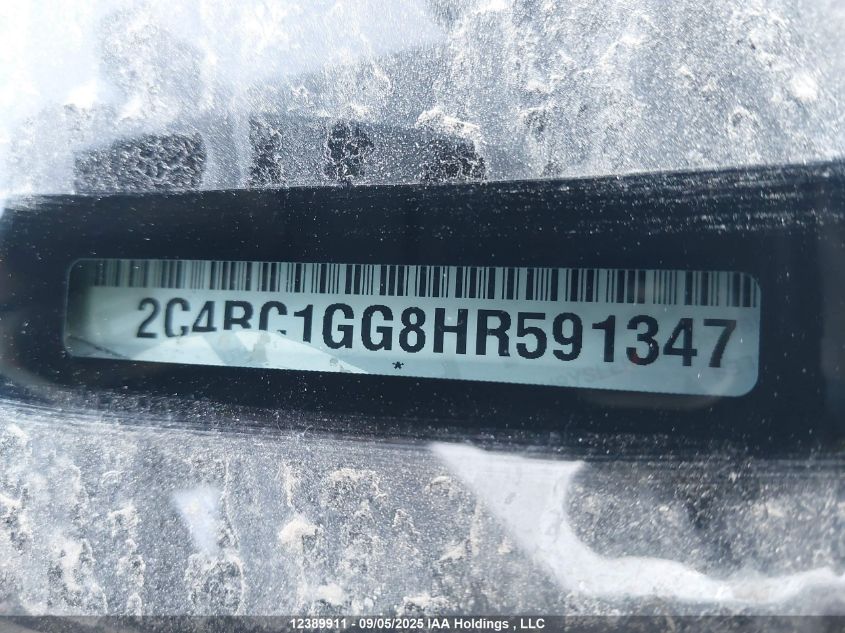 2017 Chrysler Pacifica Limited VIN: 2C4RC1GG8HR591347 Lot: 12389911