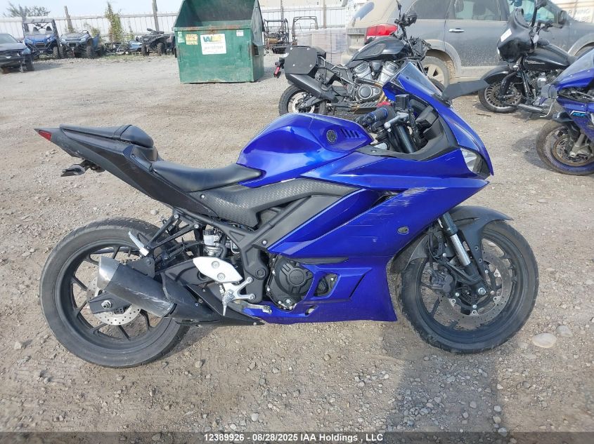 2020 Yamaha Yzfr3 A VIN: MH3RH18N0LK001732 Lot: 12389926