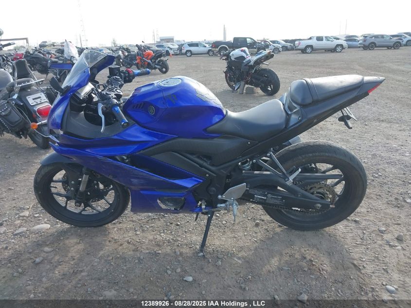 2020 Yamaha Yzfr3 A VIN: MH3RH18N0LK001732 Lot: 12389926