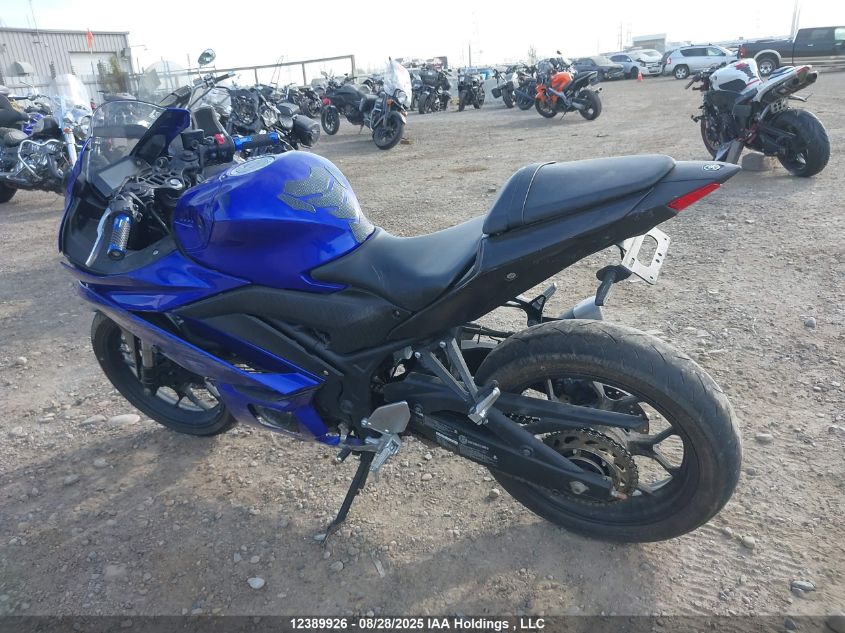 2020 Yamaha Yzfr3 A VIN: MH3RH18N0LK001732 Lot: 12389926
