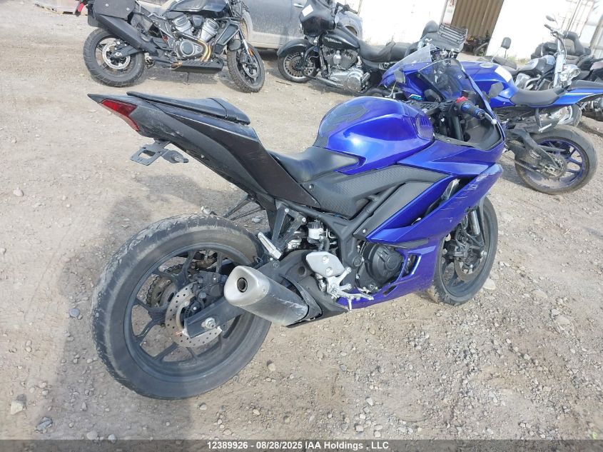 2020 Yamaha Yzfr3 A VIN: MH3RH18N0LK001732 Lot: 12389926