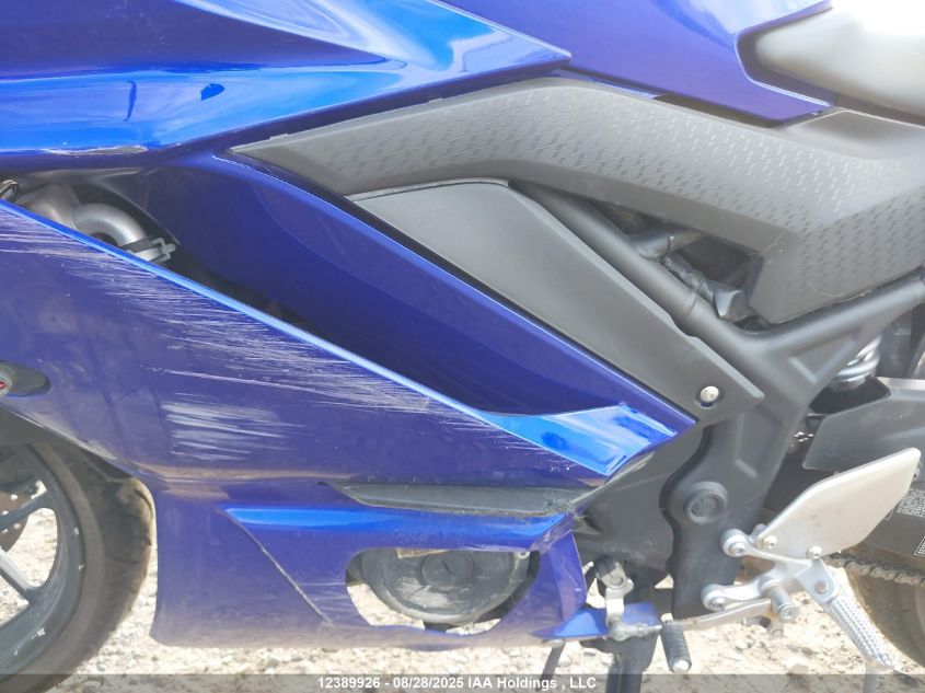 2020 Yamaha Yzfr3 A VIN: MH3RH18N0LK001732 Lot: 12389926