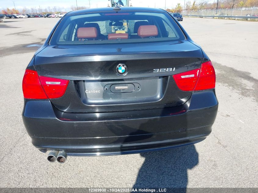 2011 BMW 328I xDrive VIN: WBAPK7C54BA463374 Lot: 12389930
