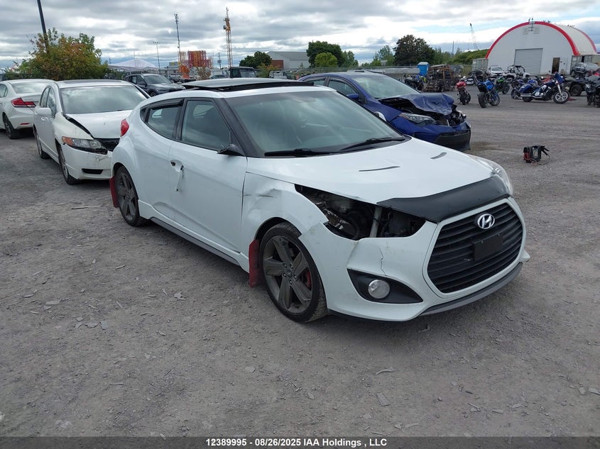 KMHTC6AE3EU199963 2014 Hyundai Veloster Turbo auction photo 1