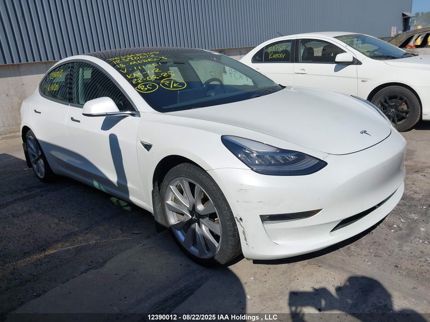 5YJ3E1EB2JF111201 2018 Tesla Model 3 auction photo 1