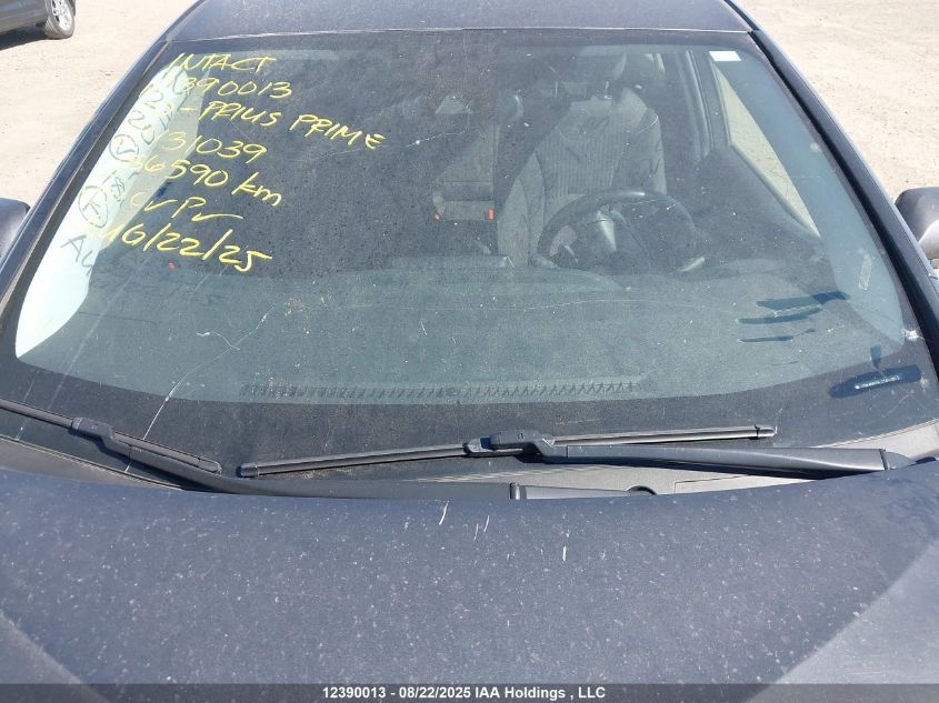 2020 Toyota Prius Prime Le/Xle/Limited VIN: JTDKARFP9L3131039 Lot: 12390013