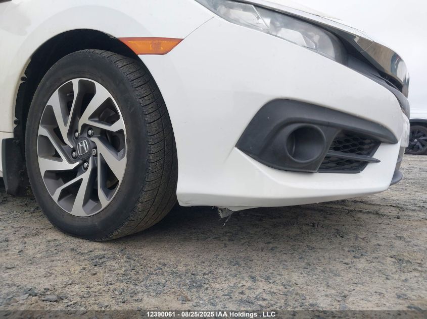 2018 Honda Civic Ex 4Dr VIN: 2HGFC2F80JH024694 Lot: 12390061