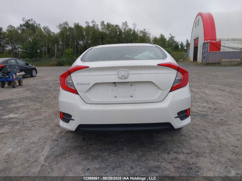 2018 Honda Civic Ex 4Dr VIN: 2HGFC2F80JH024694 Lot: 12390061