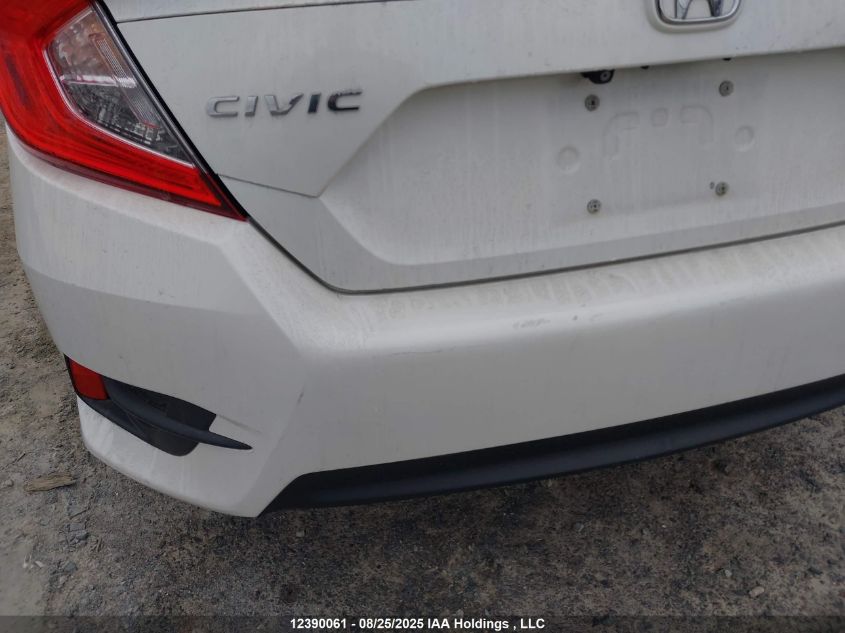 2018 Honda Civic Ex 4Dr VIN: 2HGFC2F80JH024694 Lot: 12390061