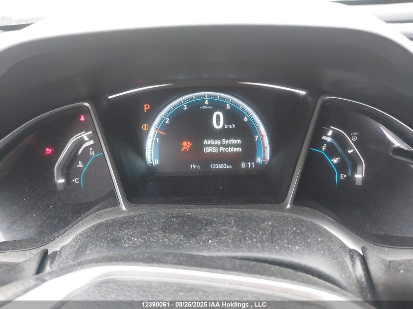 2018 Honda Civic Ex 4Dr VIN: 2HGFC2F80JH024694 Lot: 12390061