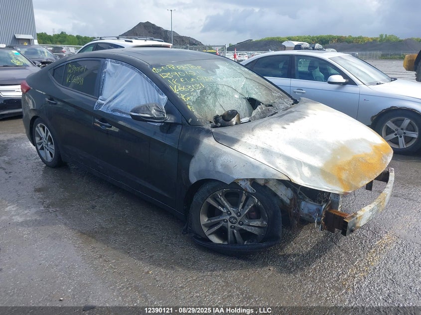 KMHD84LF4JU663031 2018 Hyundai Elantra Gls auction photo 1