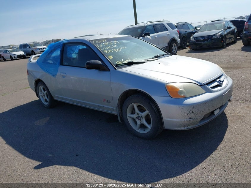 1HGEM21582L814710 2002 Honda Civic Lx auction photo 1