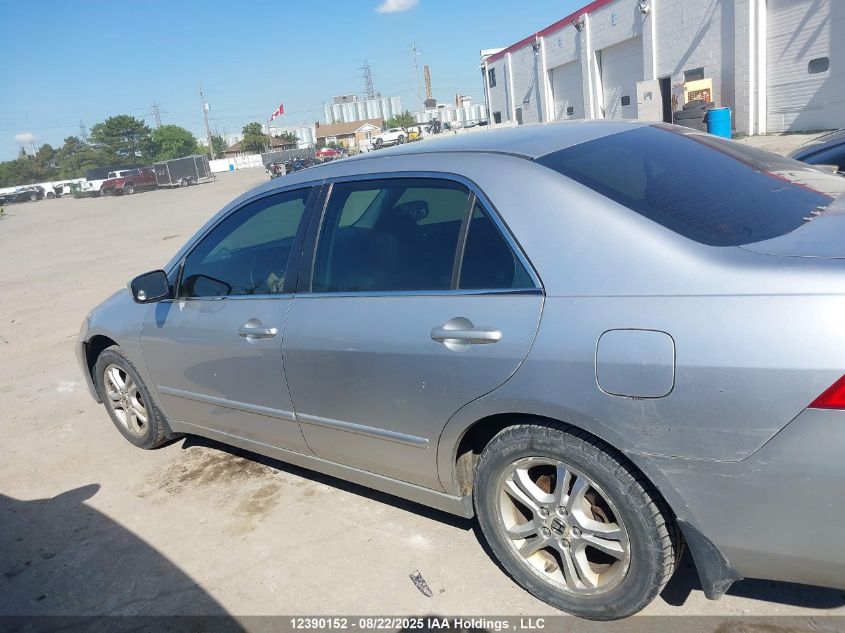 2007 Honda Accord Ex VIN: 1HGCM56707A800371 Lot: 12390152