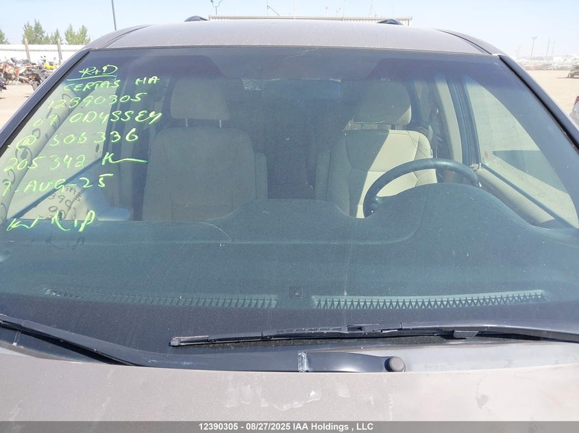 2007 Honda Odyssey Ex VIN: 5FNRL38447B506336 Lot: 12390305