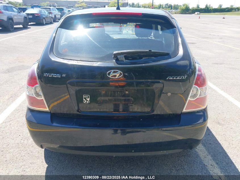 2008 Hyundai Accent VIN: KMHCN35C58U085341 Lot: 12390309