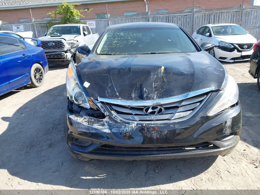 2013 Hyundai Sonata Gl VIN: 5NPEB4AC7DH715639 Lot: 12390386