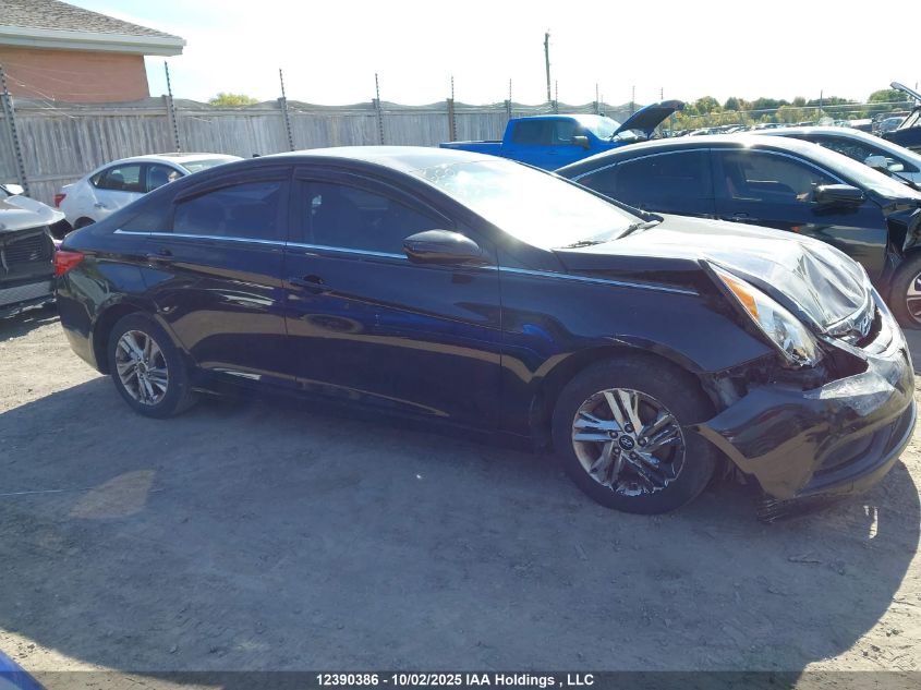 2013 Hyundai Sonata Gl VIN: 5NPEB4AC7DH715639 Lot: 12390386