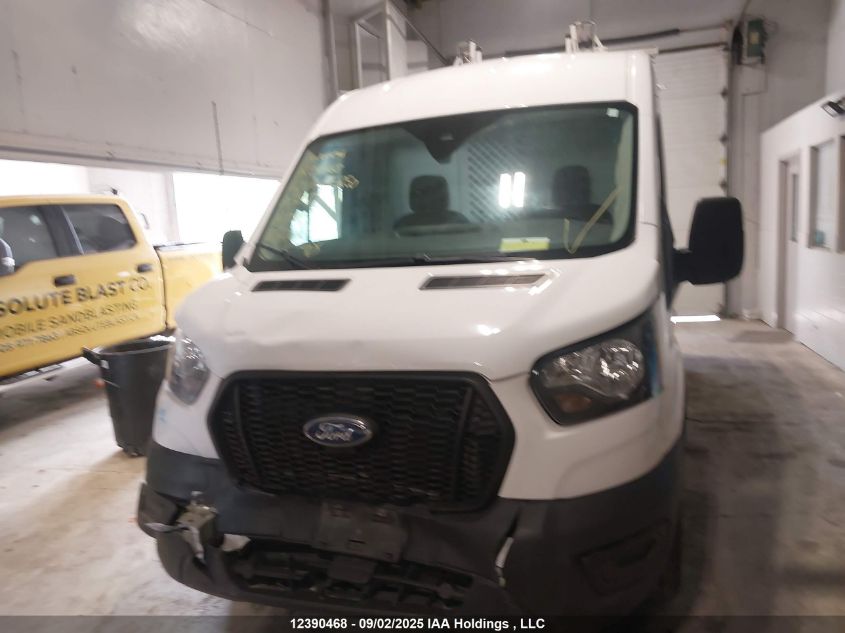 2021 Ford Transit T-250 VIN: 1FTBR1C88MKA35871 Lot: 12390468